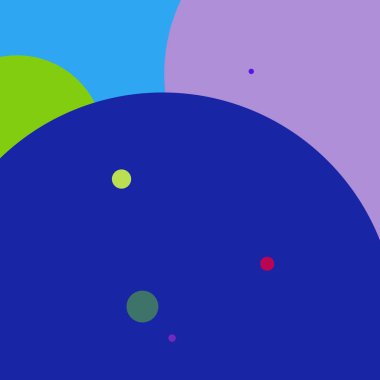 Daire geometrik yeni arka plan çok renkli desen.