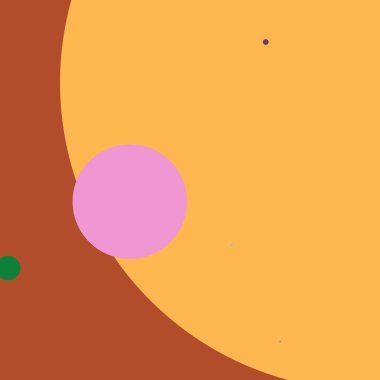 Daire geometrik yeni arka plan çok renkli desen.