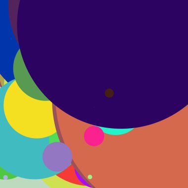 Daire geometrik zarif arka plan çok renkli desen.