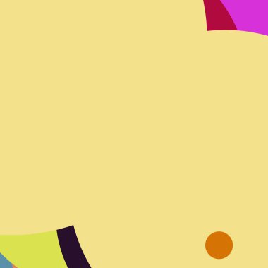 Daire geometrik zarif arka plan çok renkli desen.