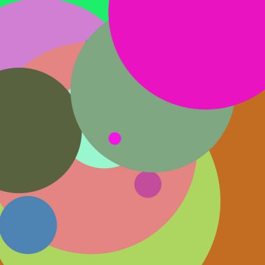 Daire geometrik zarif arka plan çok renkli desen.