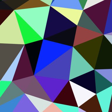 Arka plan çok renkli geometrik poligonal.