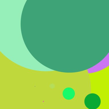 Daire geometrik yeni arka plan çok renkli desen.