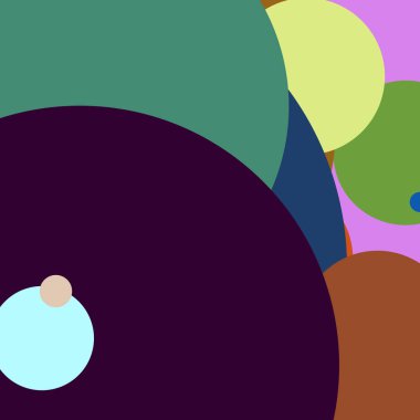 Daire geometrik güzel arka plan çok renkli desen.