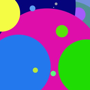 Daire geometrik güzel arka plan çok renkli desen.