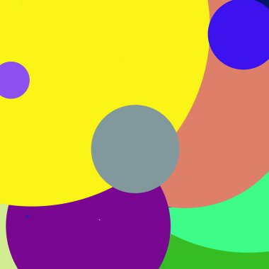 Daire geometrik şaşırtıcı arka plan çok renkli desen.