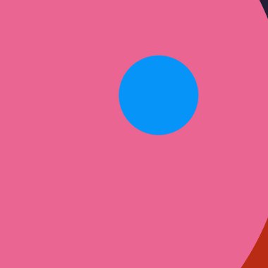 Daire geometrik büyük arka plan çok renkli desen.