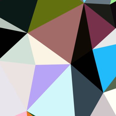 Arka plan çok renkli geometrik poligonal.