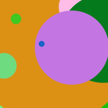 Daire geometrik yeni arka plan çok renkli desen.