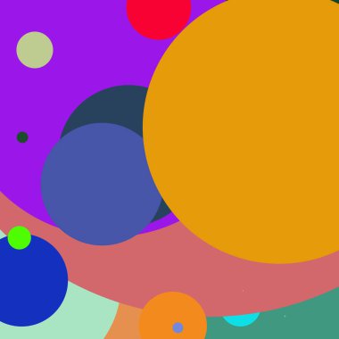 Daire geometrik zarif arka plan çok renkli desen.