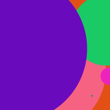 Daire geometrik şaşırtıcı arka plan çok renkli desen.