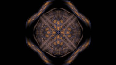 Fantezi kaotik renkli fraktal desen. Soyut Fraktal şekiller. 3D render resimde arka plan veya duvar kağıdı.