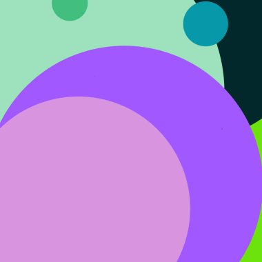 Daire geometrik zarif arka plan çok renkli desen.