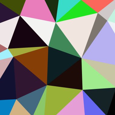 Arka plan çok renkli geometrik poligonal.