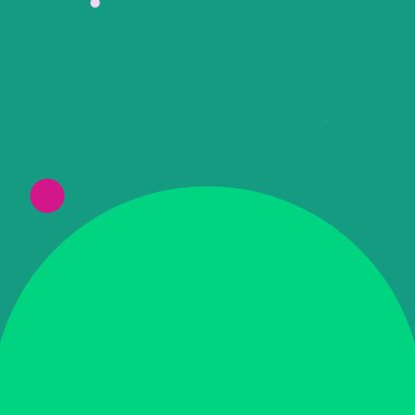 Daire geometrik yeni arka plan çok renkli desen.