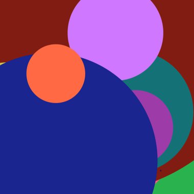 Daire geometrik güzel arka plan çok renkli desen.