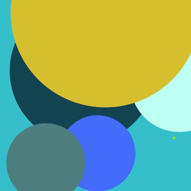 Daire geometrik yeni arka plan çok renkli desen.