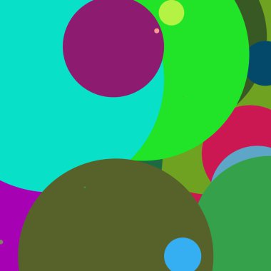 Daire geometrik güzel arka plan çok renkli desen.