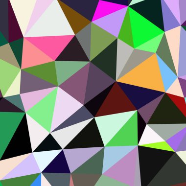 Arka plan çok renkli geometrik poligonal.