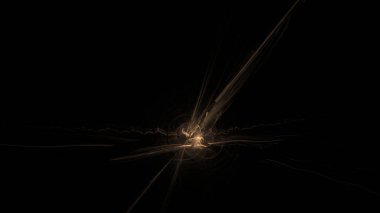 Fantezi kaotik renkli fraktal desen. Soyut Fraktal şekiller. 3D render resimde arka plan veya duvar kağıdı.