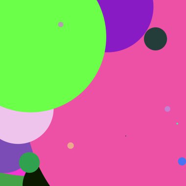 Daire geometrik büyük arka plan çok renkli desen.