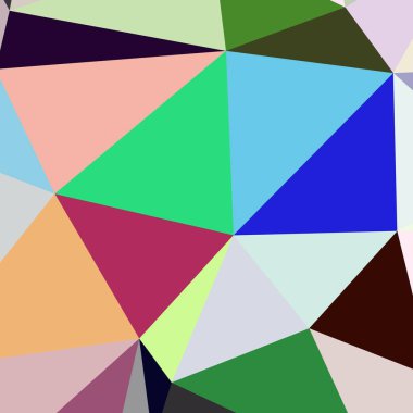 Arka plan çok renkli geometrik poligonal.