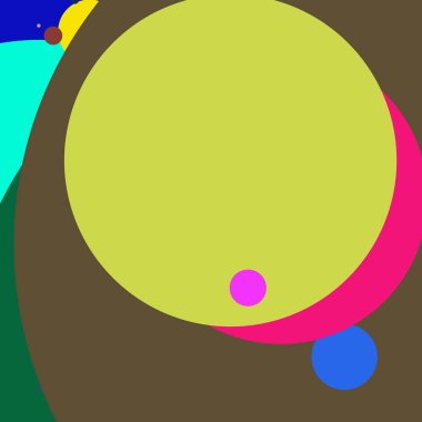 Daire geometrik şaşırtıcı arka plan çok renkli desen.