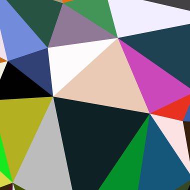 Arka plan çok renkli geometrik poligonal.