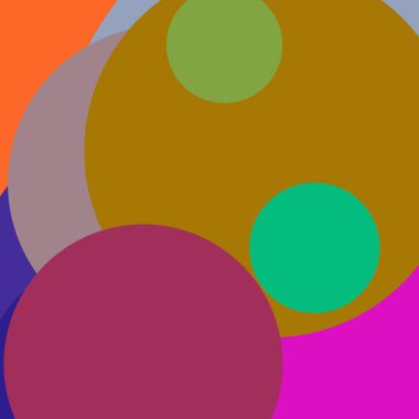 Daire geometrik güzel arka plan çok renkli desen.