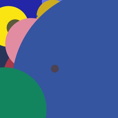 Daire geometrik yeni arka plan çok renkli desen.