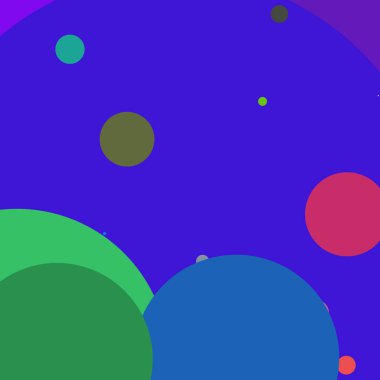 Daire geometrik güzel arka plan çok renkli desen.