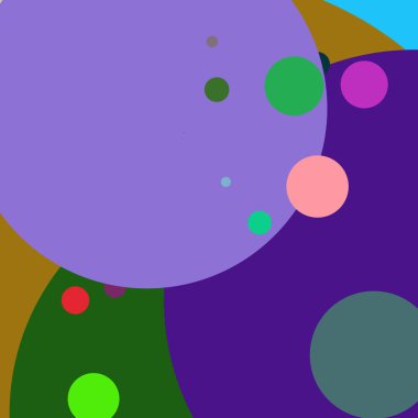 Daire geometrik yeni arka plan çok renkli desen.