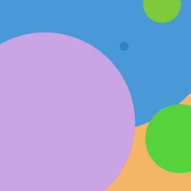 Daire geometrik yeni arka plan çok renkli desen.