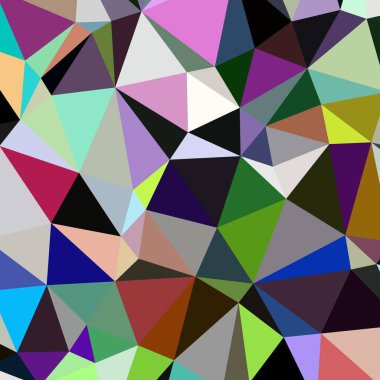 Arka plan çok renkli geometrik poligonal.