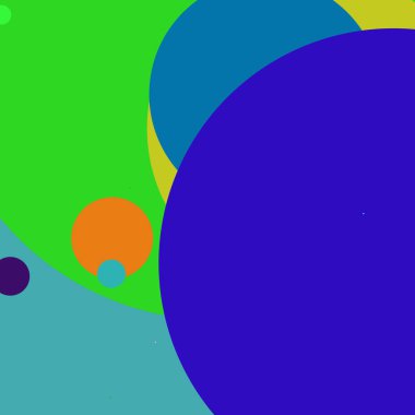 Daire geometrik şaşırtıcı arka plan çok renkli desen.