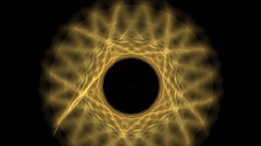 Fantezi kaotik renkli fraktal desen. Soyut Fraktal şekiller. 3D render resimde arka plan veya duvar kağıdı.