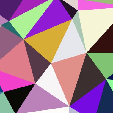 Arka plan çok renkli geometrik poligonal.