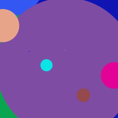 Daire geometrik yeni arka plan çok renkli desen.