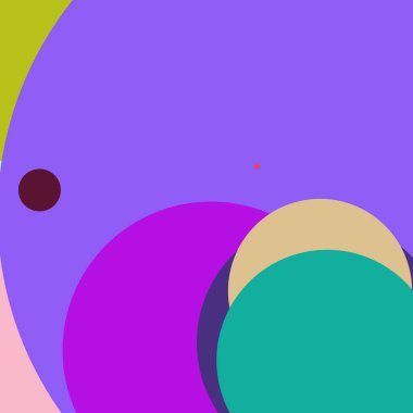 Daire geometrik güzel arka plan çok renkli desen.