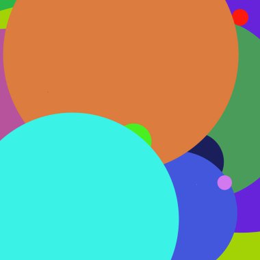 Daire geometrik şaşırtıcı arka plan çok renkli desen.