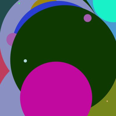 Daire geometrik güzel arka plan çok renkli desen.