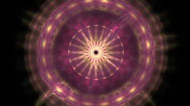 Fantezi kaotik renkli fraktal desen. Soyut Fraktal şekiller. 3D render resimde arka plan veya duvar kağıdı.