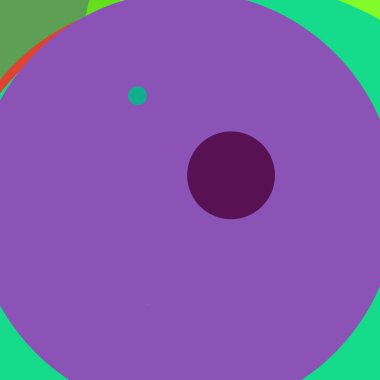 Daire geometrik güzel arka plan çok renkli desen.