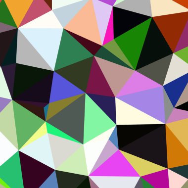 Arka plan çok renkli geometrik poligonal.