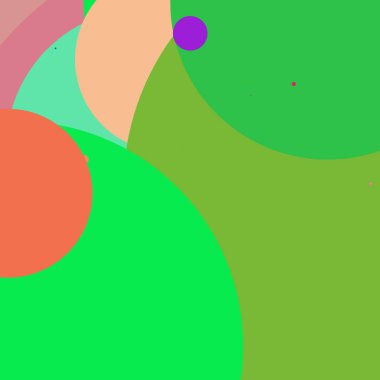 Daire geometrik yeni arka plan çok renkli desen.