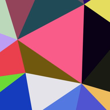 Arka plan çok renkli geometrik poligonal.