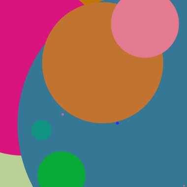 Daire geometrik güzel arka plan çok renkli desen.