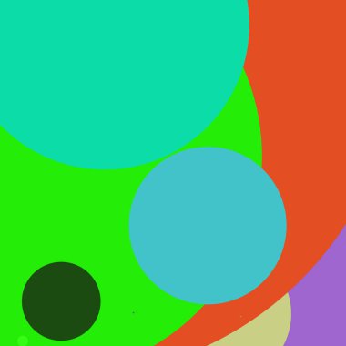 Daire geometrik güzel arka plan çok renkli desen.