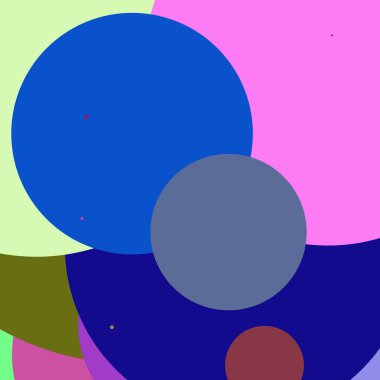 Daire geometrik güzel arka plan çok renkli desen.