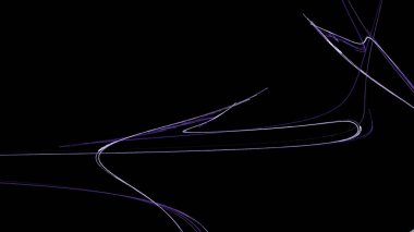 Fantezi kaotik renkli fraktal desen. Soyut Fraktal şekiller. 3D render resimde arka plan veya duvar kağıdı.